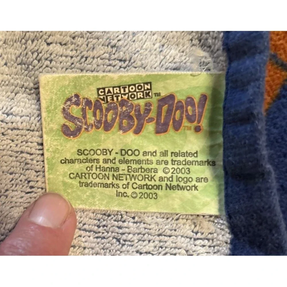 Scooby-Doo Beach Bath Towel Vintage 21.5